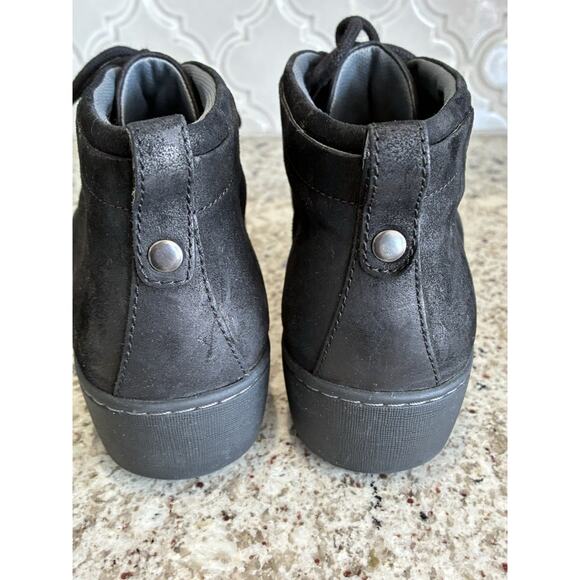 Dansko Ellen Burnished Suede Black Boots size 41 10.5/11 - Picture 3 of 8